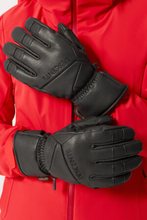 GUANTES 5 FINGER LEATHER BK00